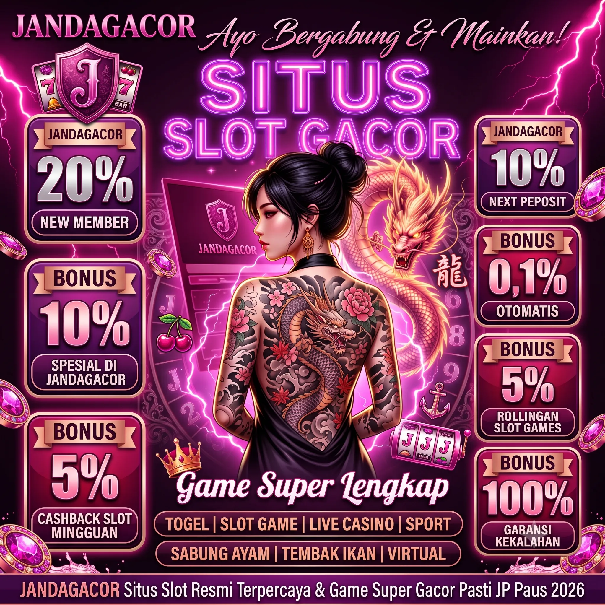 Situs Bandar Judi Online Terpercaya JANDAGACOR